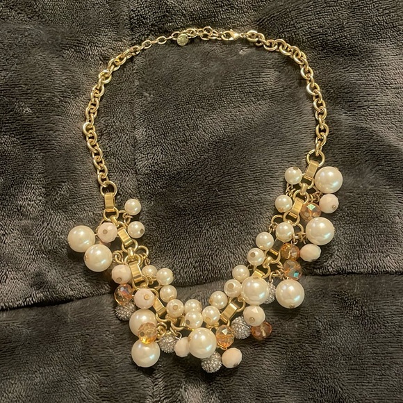 Talbots pearl statement necklace - Picture 1 of 2